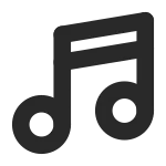 Music 2 SVG Icon